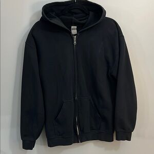 Gildan Heavy Blend Black Hoodie